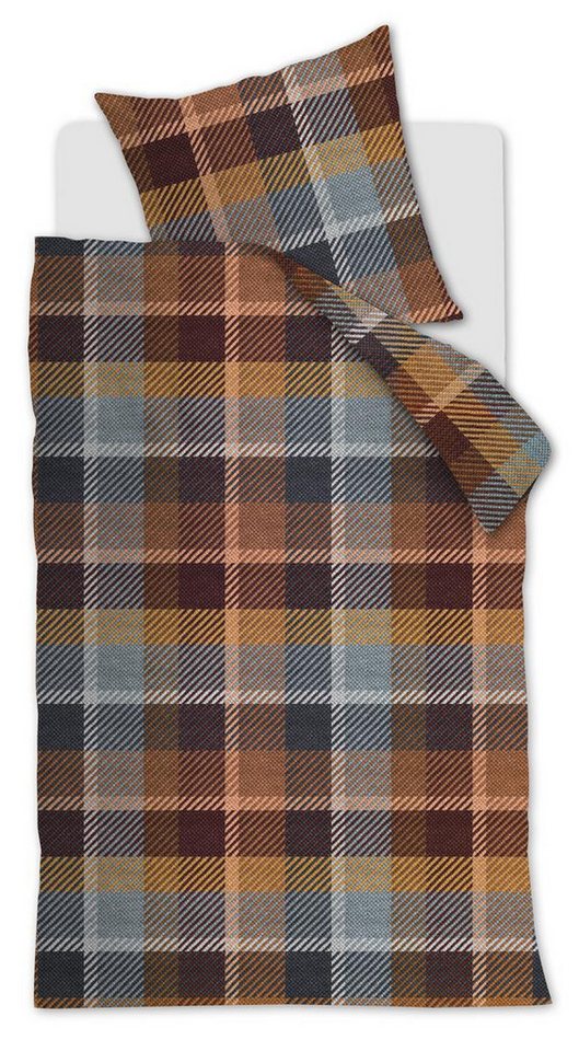 Beddinghouse Bettwäsche beddinghouse Bettwäsche BRETT Biber 155x220 cm, mit 1 Kissen Beddinghouse Bettwäsche beddinghouse Bettwäsche BRETT Biber 155x220 cm, mit 1 Kissen von Beddinghouse
