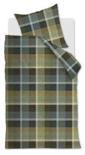 Beddinghouse Biber-Bettwäsche-Garnitur Brett Farbe Green Größe 135x200 Beddinghouse Biber-Bettwäsche-Garnitur Brett Farbe Green Größe 135x200 von Beddinghouse