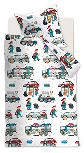 Beddinghouse Kids Bettwäsche Car Tools | Multi - 135 x 200 cm von Beddinghouse