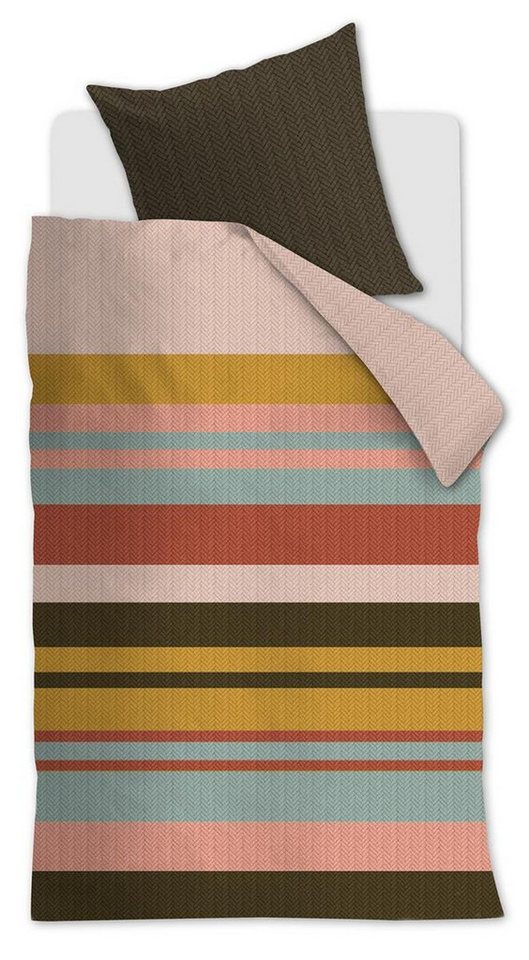 Beddinghouse Bettwäsche Travis Multi 135X200 Multi Renforcé 135 x 200 cm + 1x 80 x 80 cm, Bettbezug Kopfkissenbezug Set kuschelig weich hochwertig Beddinghouse Bettwäsche Travis Multi 135X200 Multi Renforcé 135 x 200 cm + 1x 80 x 80 cm, Bettbezug Kopfkissenbezug Set kuschelig weich hochwertig von Beddinghouse