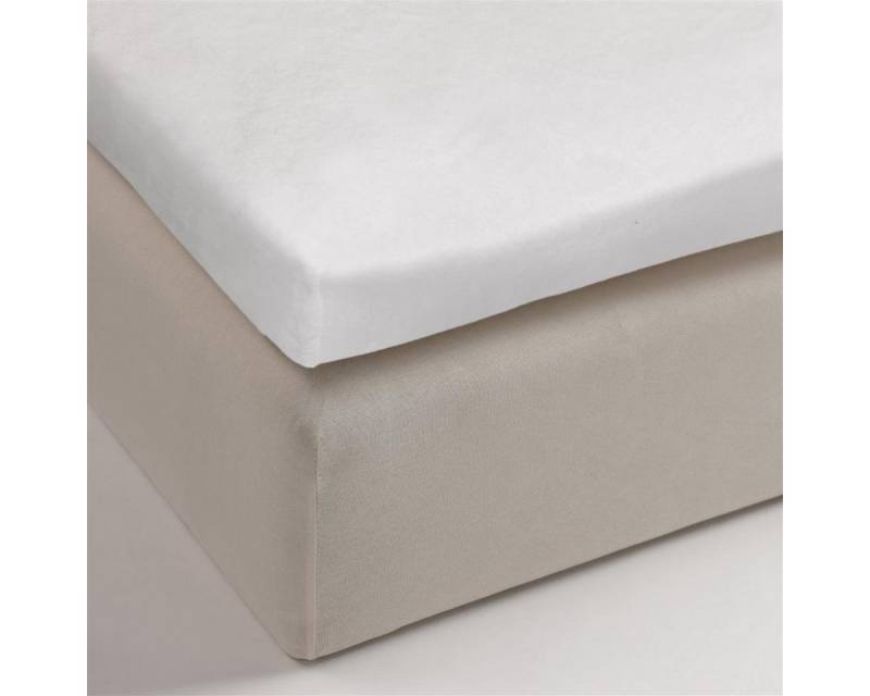 Matratzenschutzbezug Molton Mf Td White 120 X 200/220 Cm Hh: 10 Cm Beddinghouse von Beddinghouse