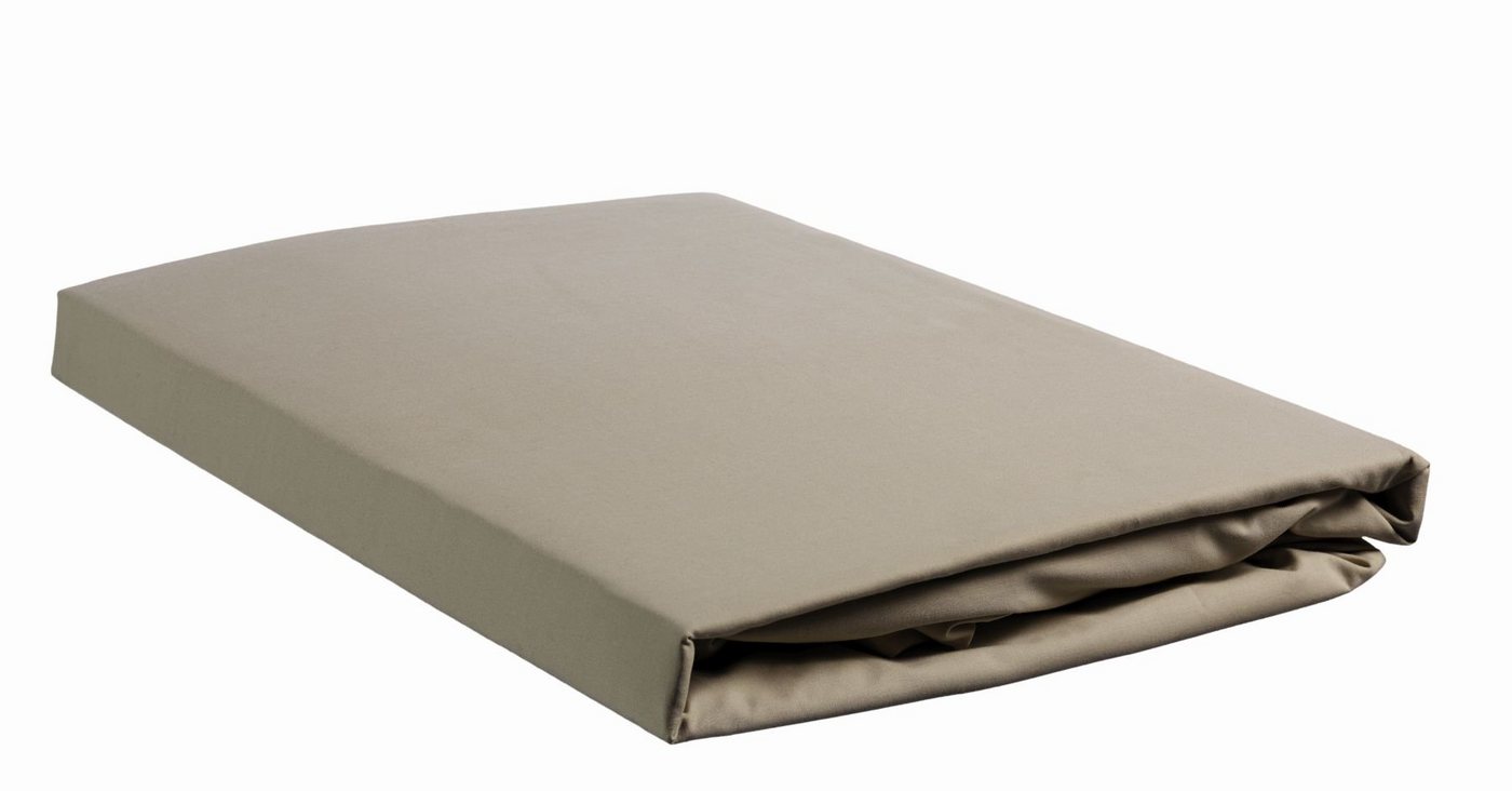 Spannbettlaken Beddinghouse Percale Spannbettlaken - Taupe 100%, Beddinghouse, Renforcé, Gummizug: rundum von Beddinghouse