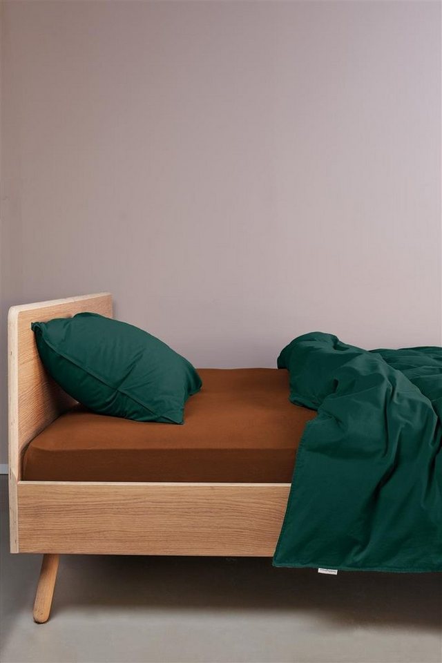 Beddinghouse Spannbettlaken Jersey 160 Td Terra 180X200 Terrakotta Jersey, Jersey, Baumwolle, Gummizug: rundum von Beddinghouse