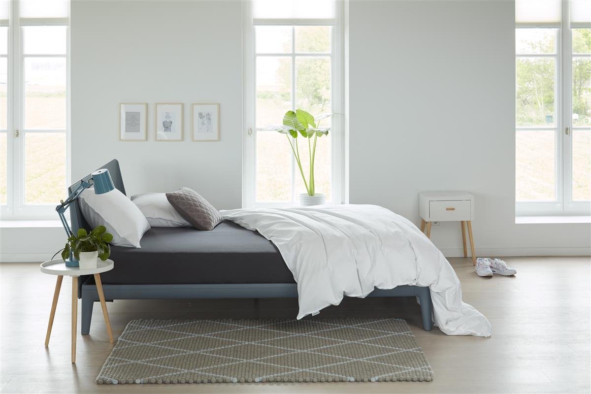 Beddinghouse Spannbettlaken Jersey Hl Anthracite 120X200/210 Anthrazit Jersey, Jersey, Baumwolle, Gummizug: rundum von Beddinghouse