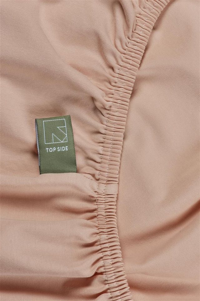 Spannbettlaken Organic Lycra TD_Nude_UV_UV_140/160x200/220 1 Topper-Spannbettlaken 14, Beddinghouse, Baumwolle, Gummizug: rundum Gummi, (1 Stück), Spannbettlaken Spannbetttuch mit Rundumgummi von Beddinghouse