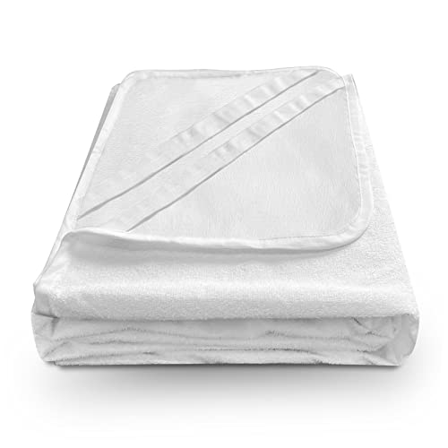 Bedecor Matratzenschoner Wasserdicht Wasserundurchlässige Matratzenauflage Baumwolle 135x190 cm von Bedecor