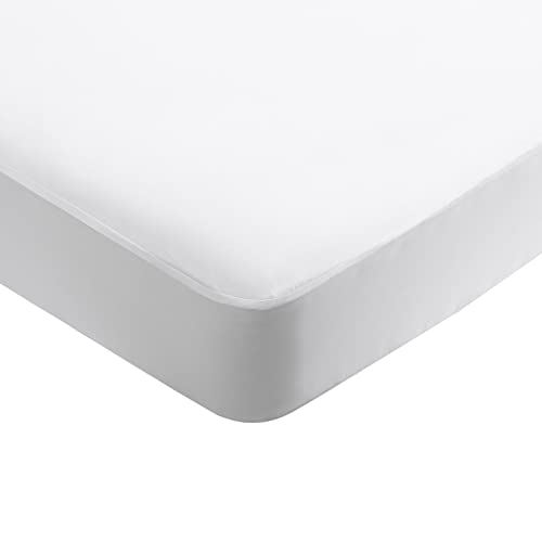 Bedecor Matratzenschoner Wasserdicht Wasserundurchlässige Matratzenauflage Natürlicher Tencel 140x200 cm Weiß von Bedecor