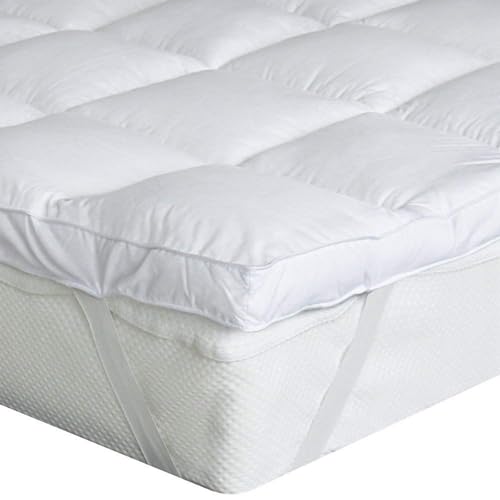 Bedecor Ultra-weich Matratzenauflage 140 x 190 cm, Mikrofaser Polyester Matratzentopper,Matratze Maschinenwaschbar-Atmungsaktive- Hypoallergene für Sofabett und Gästebett von Bedecor