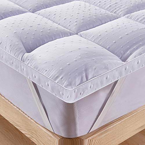 Bedecor Unterbett Matratzen Auflage Soft-Topper, Luxus-3D-Massage Bubbbles Abdeckung 140x200 cm von Bedecor