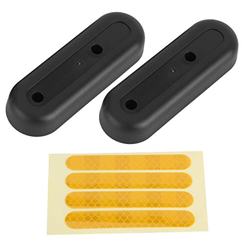 Bediffer Hintere Gabel Dekorative Abdeckung Reflexion Aufkleber Haustier Plastik G30 Rollerzubehör (Gelb) von Bediffer