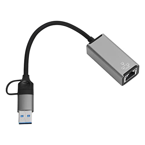 Gigabit-Ethernet-Adapter, Stabiles USB-Netzwerk, Internet für -Laptops, Tablets, Professionelle Qualität von Bediffer