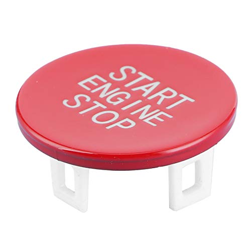Motorstart Stopp Knopfschalter Langlebiger roter Ersatz Passend 3er G20 G05 X5 G06 X6 G07 X7 von Bediffer