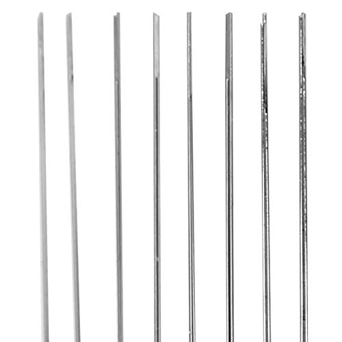 Nähen Stickwerkzeuge, Stahlmaterial Dünne Perlensticknadeln Leichte Perlennadel für Rocailles mit Gewinde von Bediffer