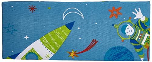 Bedlam Supersonic Bettbezug-Set, leuchtet im Dunkeln, 52% Polyester, 48% Baumwolle., blau, Fitted Sheet: Single Bedlam Supersonic Bettbezug-Set, leuchtet im Dunkeln, 52% Polyester, 48% Baumwolle., blau, Fitted Sheet: Single von Bedlam