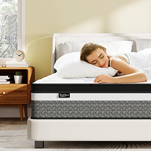 Bednew Matratze 120 x 200cm, 31cm Federkernmatratze H3 Höhe 7-Zonen Orthopädische Taschenfederkernmatratze mit Comfort Memory-Schaum Schicht,101Nächte Probeschlafen, Öko-Tex Zertifiziert Bednew Matratze 120 x 200cm, 31cm Federkernmatratze H3 Höhe 7-Zonen Orthopädische Taschenfederkernmatratze mit Comfort Memory-Schaum Schicht,101Nächte Probeschlafen, Öko-Tex Zertifiziert von Bednew