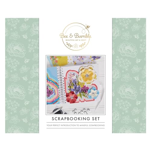 Bee & Bumble Crowded Florals Scrapbooking Set, Fotoalbum, Bullet Journal, Notizbuch für Ideen & Speichern von Erinnerungen, Deko Bee & Bumble Crowded Florals Scrapbooking Set, Fotoalbum, Bullet Journal, Notizbuch für Ideen & Speichern von Erinnerungen, Deko von Bee & Bumble