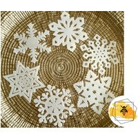 "Essbare Schneeflocken "Schneeflocken" Mix Set Für Drink Toppers Oder Zum Dekorieren Von Keksen Und Cupcakes." "Essbare Schneeflocken "Schneeflocken" Mix Set Für Drink Toppers Oder Zum Dekorieren Von Keksen Und Cupcakes." von BeeBoxDesignStudio