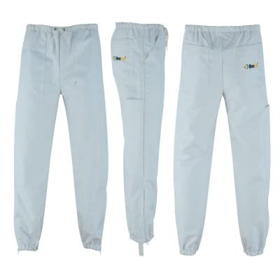Imkerhose Deluxe doppellagig cremeweiß - BeeFun®: XXL von BeeFun