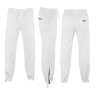 Imkerhose Deluxe weiß - BeeFun®: XXXXL von BeeFun