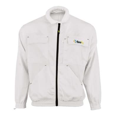 Imkerjacke weiß mit Rollkragen - BeeFun®: XXXXL von BeeFun