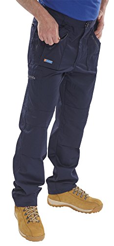 CLICK ACTION ARBEITSHOSE MARINEBLAU 38T von Beeswift