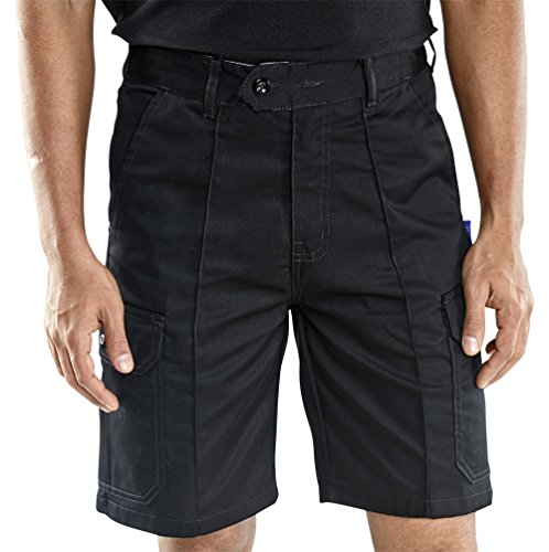 Click, Cargo-Shorts, Schwarz, Größe 42 von Beeswift