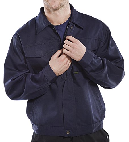 ClickHeavyweight Herren Arbeitsjacke Gr. 50, Blau - Navy von BeeSwift