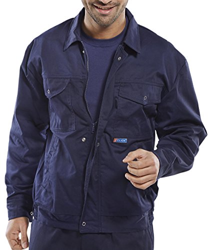 Super Click Treiber Jacke Navy Blau 54 von BeeSwift