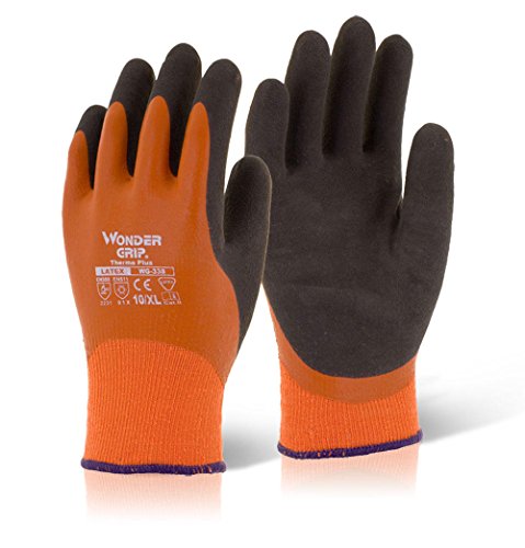 Thermo-Handschuhe Wonder Grip Thermo Plus, Orange, S von Beeswift