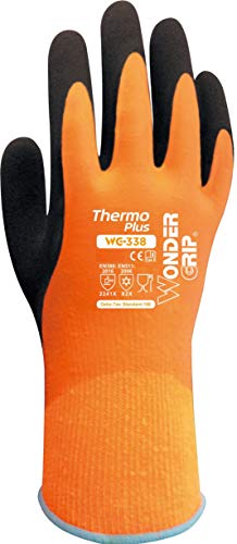 Wonder Grip WG-338 Thermo Plus Grösse Wasserdichte Handschuhe mit Kälteschutz M/08 von BeeSwift