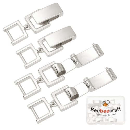 Beebeecraft 1 Box 6 Stück Silberner Faltverschluss 29mm Echtes Platinbeschtetes Messing Faltverschluss Verlängerung Für Armbänder Faltverschluss Verlängerung Schmuckverschlüsse Zur Schmuckherstellung Beebeecraft 1 Box 6 Stück Silberner Faltverschluss 29mm Echtes Platinbeschtetes Messing Faltverschluss Verlängerung Für Armbänder Faltverschluss Verlängerung Schmuckverschlüsse Zur Schmuckherstellung von Beebeecraft