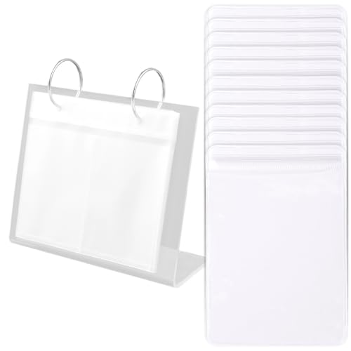 Beebeecraft Schmuckständer aus Kunststoff mit 40 PVC-Druckverschlussbeuteln, Tisch-Schmuck-Organizer, Ständer mit Kalender-Design für Ringe, Ohrringe, Armbänder, Halsketten Beebeecraft Schmuckständer aus Kunststoff mit 40 PVC-Druckverschlussbeuteln, Tisch-Schmuck-Organizer, Ständer mit Kalender-Design für Ringe, Ohrringe, Armbänder, Halsketten von Beebeecraft
