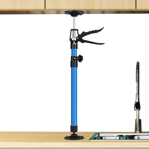 Beedozo Verstellbarer Stützschrank-Installationswagenheber, Teleskop-Schnellstützstange, Drittes Handwerkzeug, 3. Handstützsystem für Schrankheber, Ladung, Trockenbaustütze Beedozo Verstellbarer Stützschrank-Installationswagenheber, Teleskop-Schnellstützstange, Drittes Handwerkzeug, 3. Handstützsystem für Schrankheber, Ladung, Trockenbaustütze von Beedozo