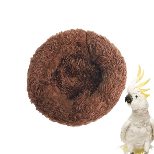 Beedozo Wintervogelnest Warme Baumwollmatte für Kokosnussschalennest,Mehrzweck-Vogelschlafzubehör für Wellensittiche, Sittiche, Nymphensittiche, Sittiche und Turteltauben Beedozo Wintervogelnest Warme Baumwollmatte für Kokosnussschalennest,Mehrzweck-Vogelschlafzubehör für Wellensittiche, Sittiche, Nymphensittiche, Sittiche und Turteltauben von Beedozo