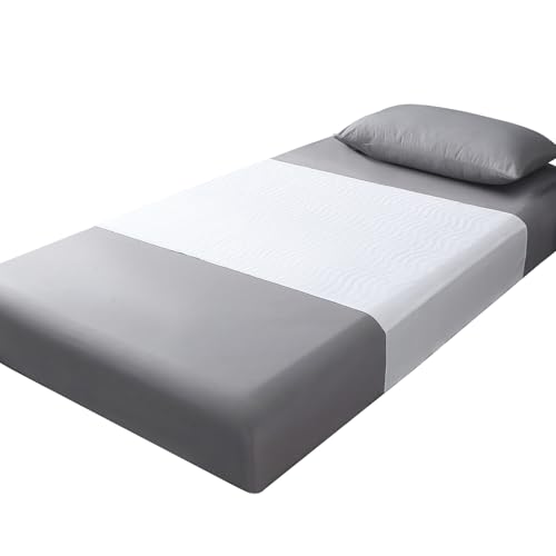 Beedsooth 2er Set Waschbare Bettunterlagen 85x90 mit Flügeln Saugfähige Schutzpolster Wiederverwendbare Bettunterlage Wasserdicht Matratzenauflage Nässeschutz Matratzenschutz, White Beedsooth 2er Set Waschbare Bettunterlagen 85x90 mit Flügeln Saugfähige Schutzpolster Wiederverwendbare Bettunterlage Wasserdicht Matratzenauflage Nässeschutz Matratzenschutz, White von Beedsooth