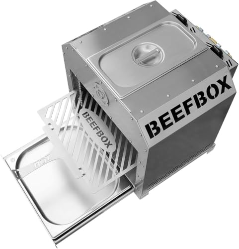 BEEFBOX TWIN 2.0 - XXL 850°C Oberhitze Grill mit 2 x 4.2kW - komplett Edelstahl - demontierbar - elektronische Zündung - integrierter Warmhaltebereich BEEFBOX TWIN 2.0 - XXL 850°C Oberhitze Grill mit 2 x 4.2kW - komplett Edelstahl - demontierbar - elektronische Zündung - integrierter Warmhaltebereich von Beefbox