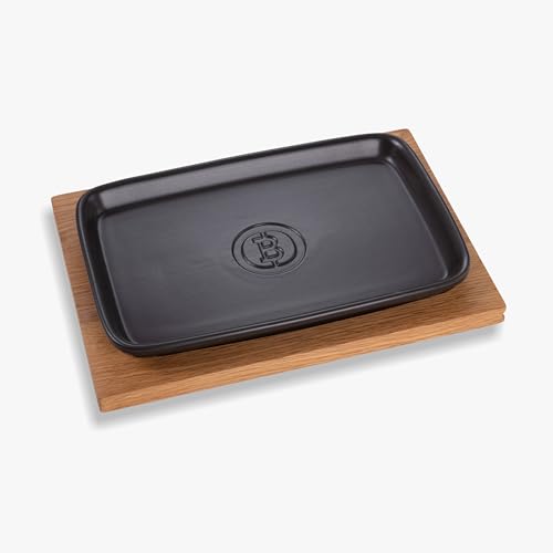 Beefer Keramikschale Römertopf mit Servierbrettchen in XL von Beefer