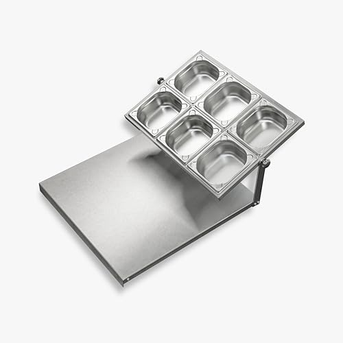 Beefer Pizzastation Set mit 6 GN Schalen – Perfekt für Beefer One & XL von Beefer