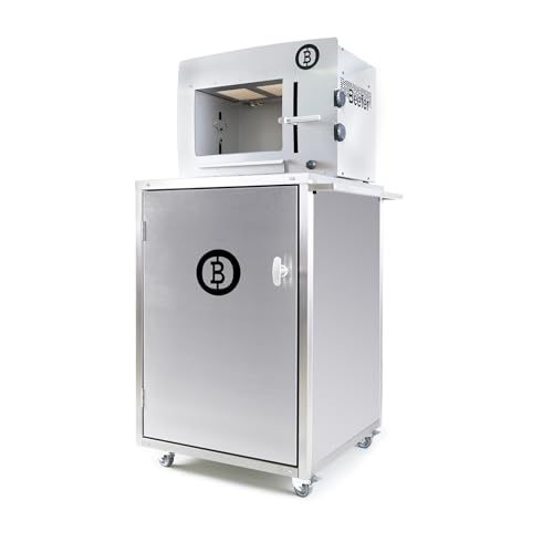Beefer Rollwagen Medium – Edelstahl Grillwagen mit erweiterbarer Ablagefläche und Platz für Gasflasche Beefer Rollwagen Medium – Edelstahl Grillwagen mit erweiterbarer Ablagefläche und Platz für Gasflasche von Beefer