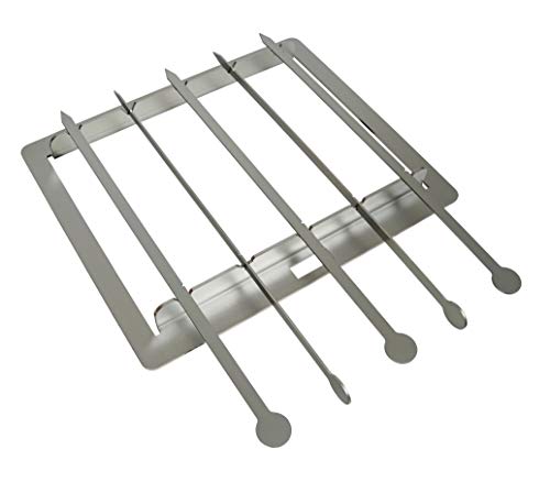 Beeftec Hotbox XL Grillspieß-Set | 800 Grad Oberhitze Grill Spieße (Edelstahl) | Zubehör von Beeftec