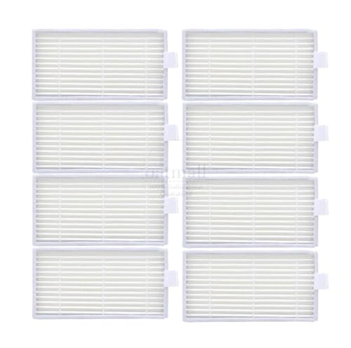 HEPA-Filter. Kompatibel für ILife. V5 V5s V3 V3S V5S V50 Pro V55 X5 Roboter Staubsauger Zubehör Ersatzteile Ersatz Verbrauchsmaterialien(8PCS Hepa Filter) von Beegie