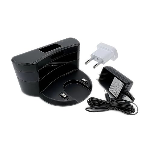 Kompatibel mit ECOVACS-Ladestation. Kompatibel mit Deebot U2 N79 N79S N79W+ N79SE 500. Roboter-Staubsauger-Teile-Ladestation(Dock Charger Adapter) von Beegie