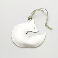 Fuchs Weihnachtsbaum Urlaub Ornament von BeehiveHandmadeLLC