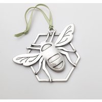 Honigbiene Weihnachtsbaumschmuck von BeehiveHandmadeLLC
