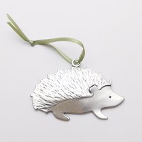Igel Weihnachtsbaum Urlaub Ornament von BeehiveHandmadeLLC
