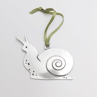 Schnecke Weihnachtsbaum Urlaub Ornament von BeehiveHandmadeLLC