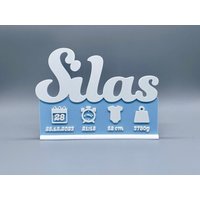 Baby Geschenk Personalisierbar Für Taufe Und Geburt Baby Geschenk Personalisierbar Für Taufe Und Geburt von BeeinDruckend3D