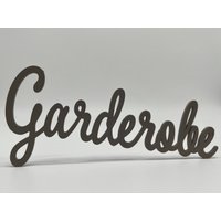 Garderobe Türschild Garderobe Türschild von BeeinDruckend3D