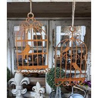 2Er Set Deko Vogelkäfig Wo-1441 von BeekmannsInterieur
