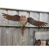 Grosse Wanddeko Eule Dr-1266 von BeekmannsInterieur